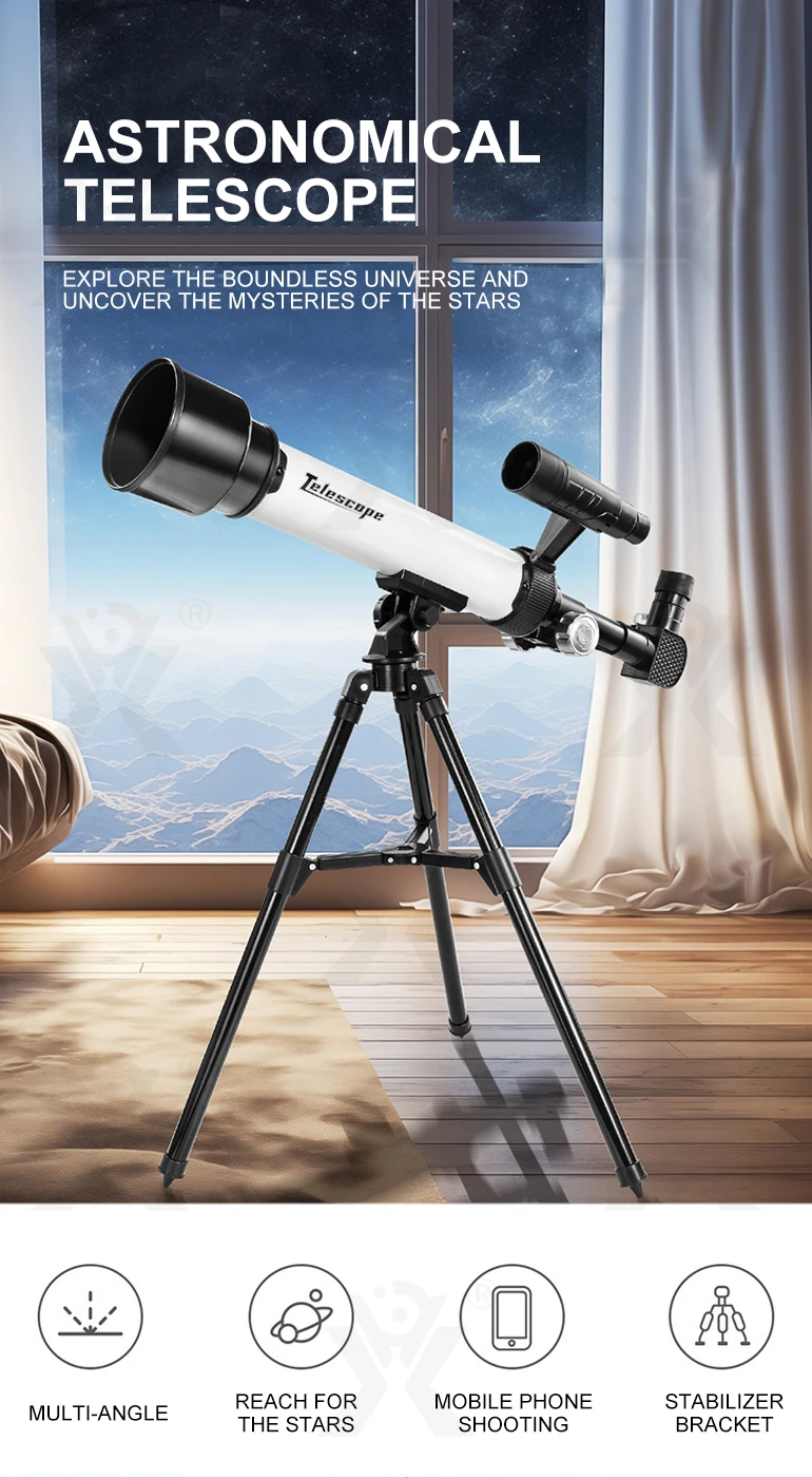 Astronomical telescope toys details (1)