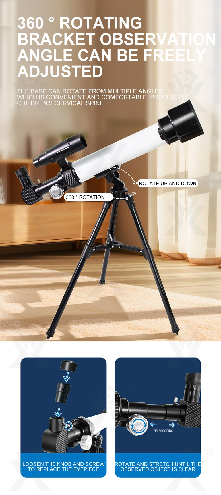 AstronomAstronomical telescope toys details (4)ical telescope toys details (4)