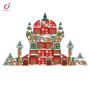 Wholesale Christmas magnetic building block set (1)