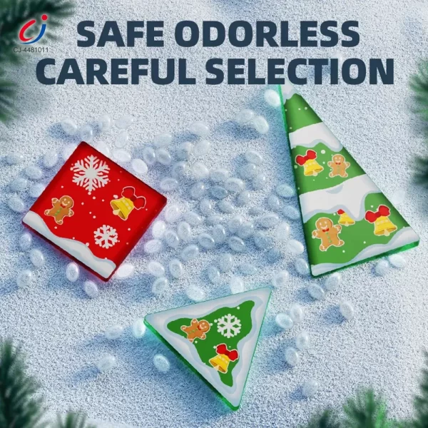 Wholesale Christmas magnetic building block set (2)