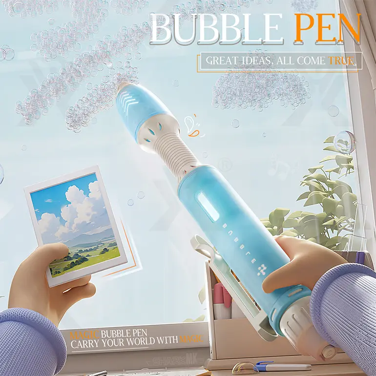 details of automatic bubble wand toy (2)