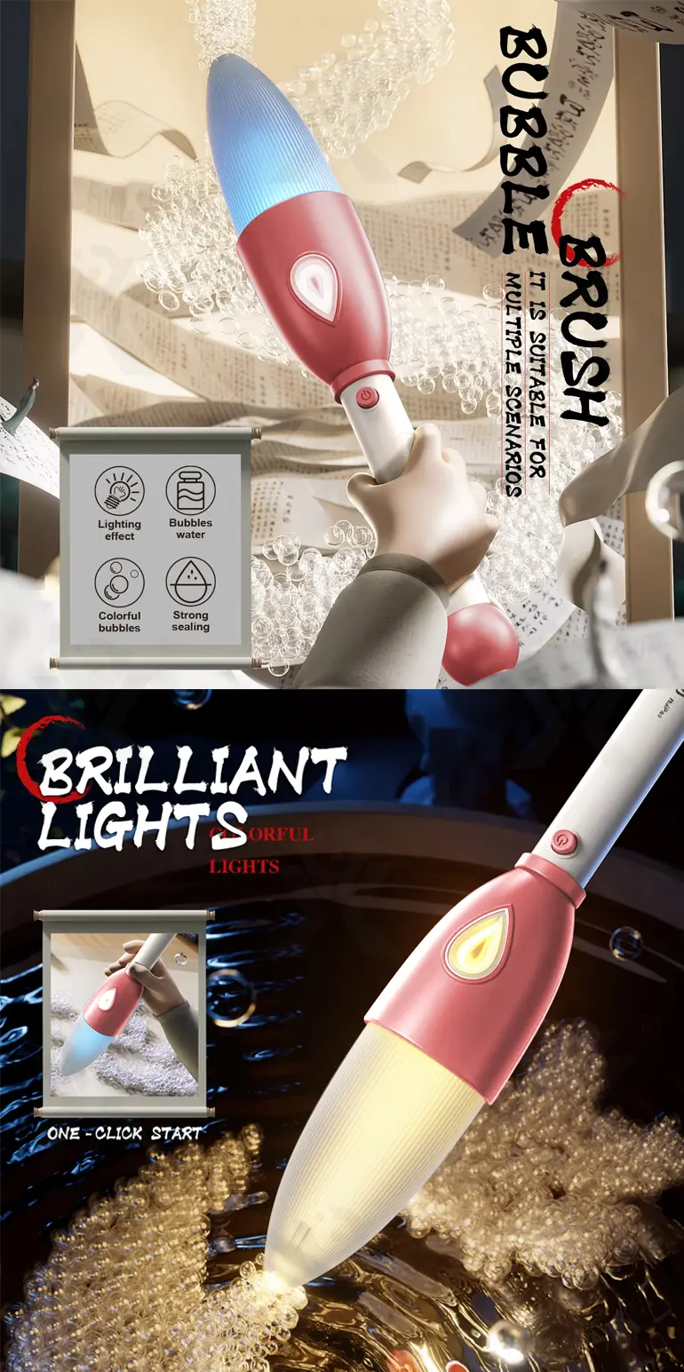 details of automatic bubble wand​ toy (3)