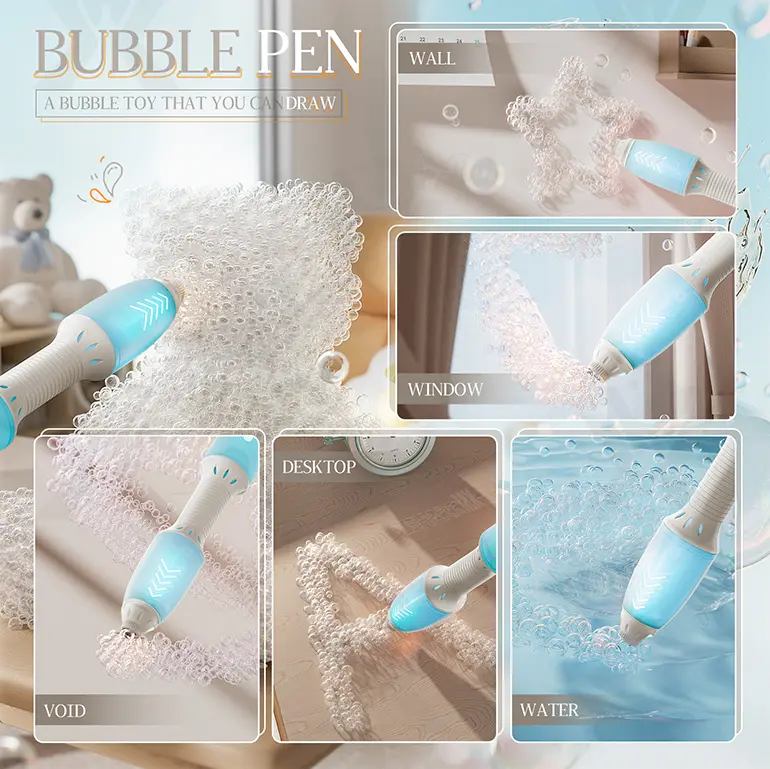 details of automatic bubble wand toy (5)