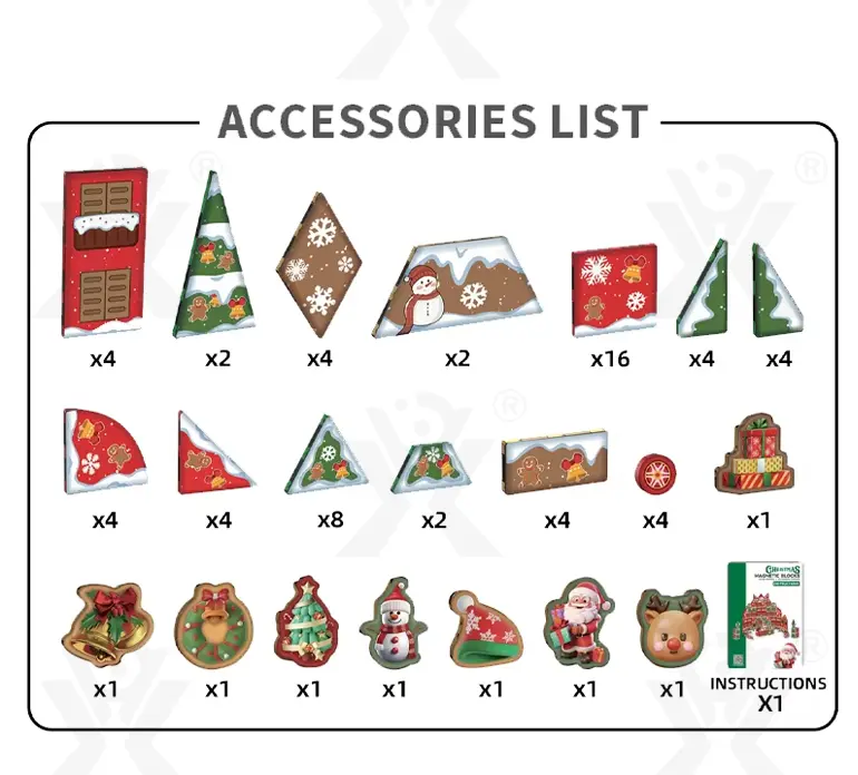 details of christmas magnetic building block set (3)