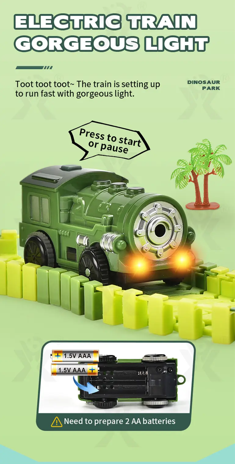 details of dinosaur themed track toy set (3)