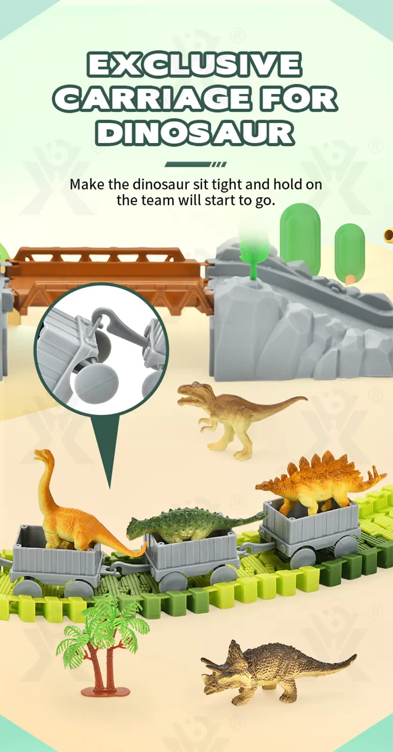 details of dinosaur themed track toy set (6)