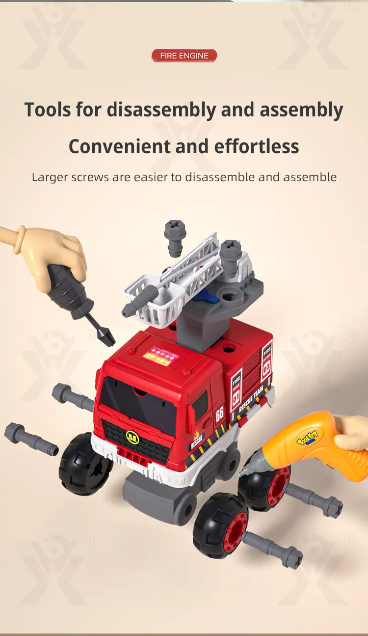 details of fire truck toy set CJ 4866075 (10)