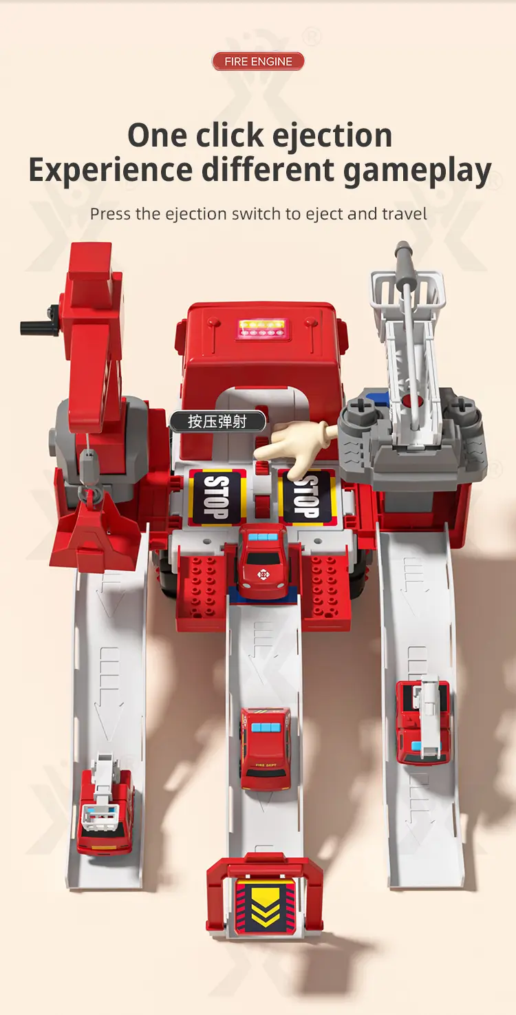 details of fire truck toy set CJ 4866075 (4)