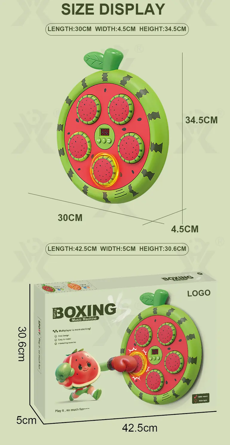 Details zu Früchte Boxen Musik Maschine Spielzeug CJ 4862797 (10)