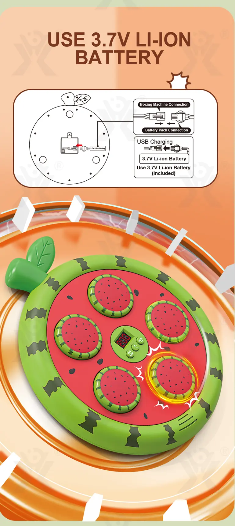 Details zu Früchte Boxen Musik Maschine Spielzeug CJ 4862797 (8)