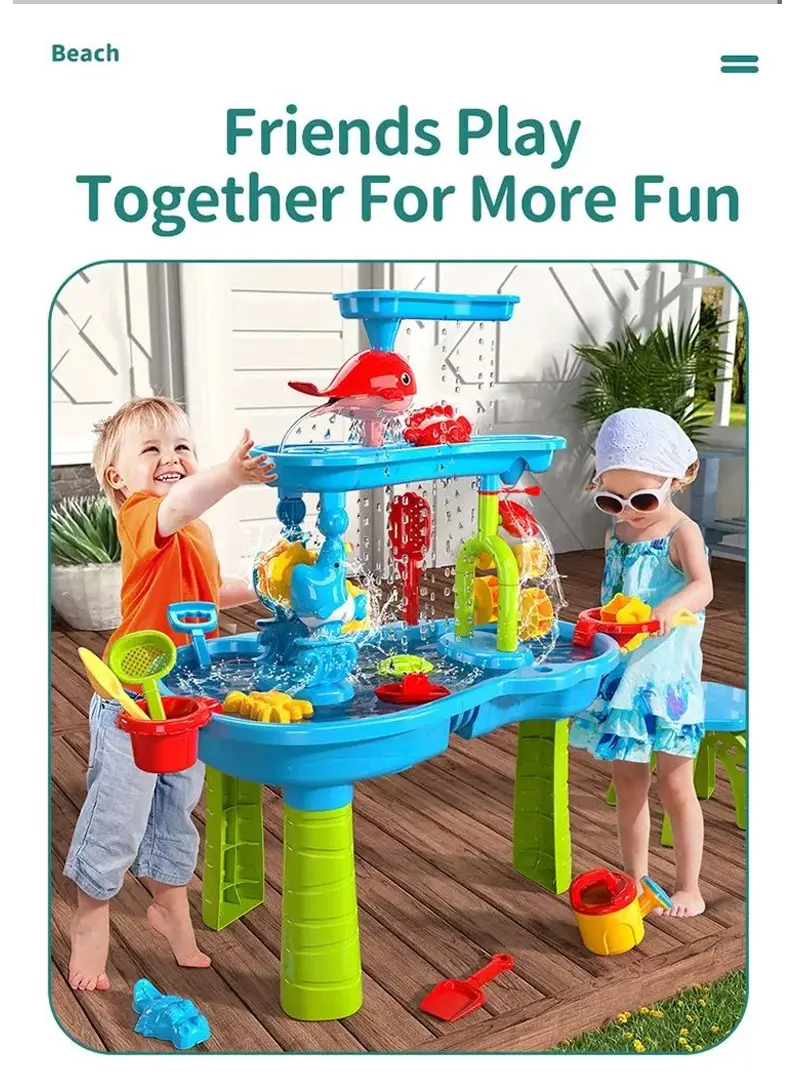 details of kids beach water play table toys (3)