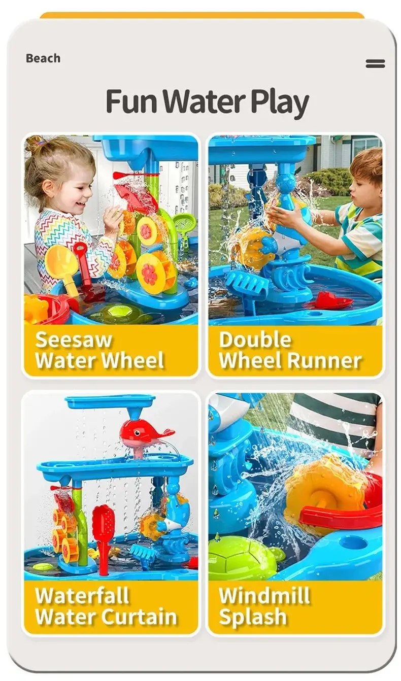 details of kids beach water play table toys (5)