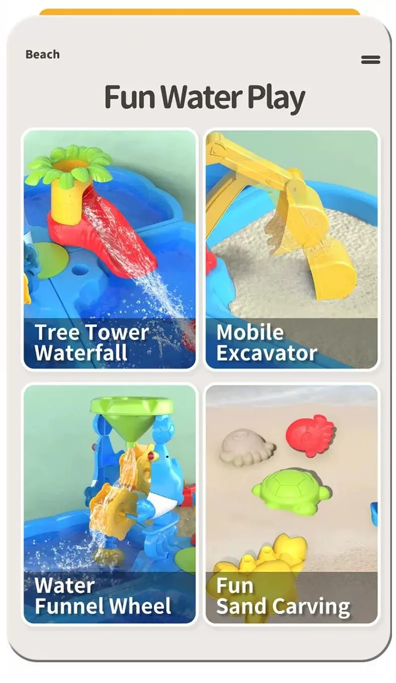 details of kids beach water play table toys (7)