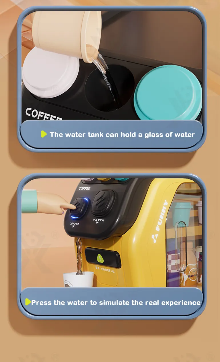 details of kids coffee shop cash register pretend play toy (6)
