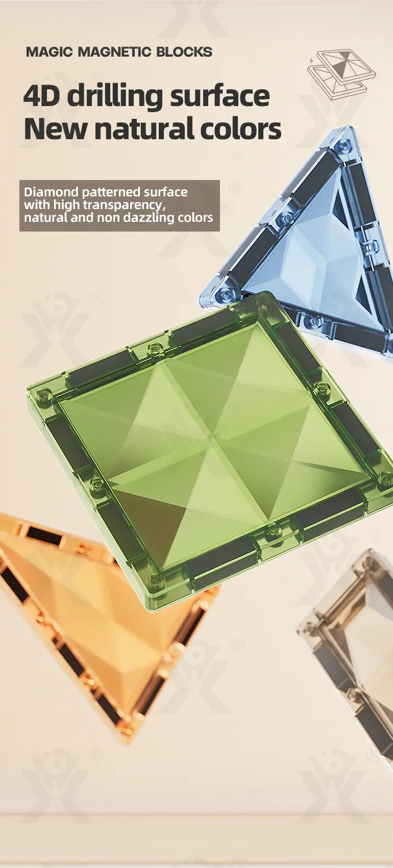details of magnetic building block set (3)