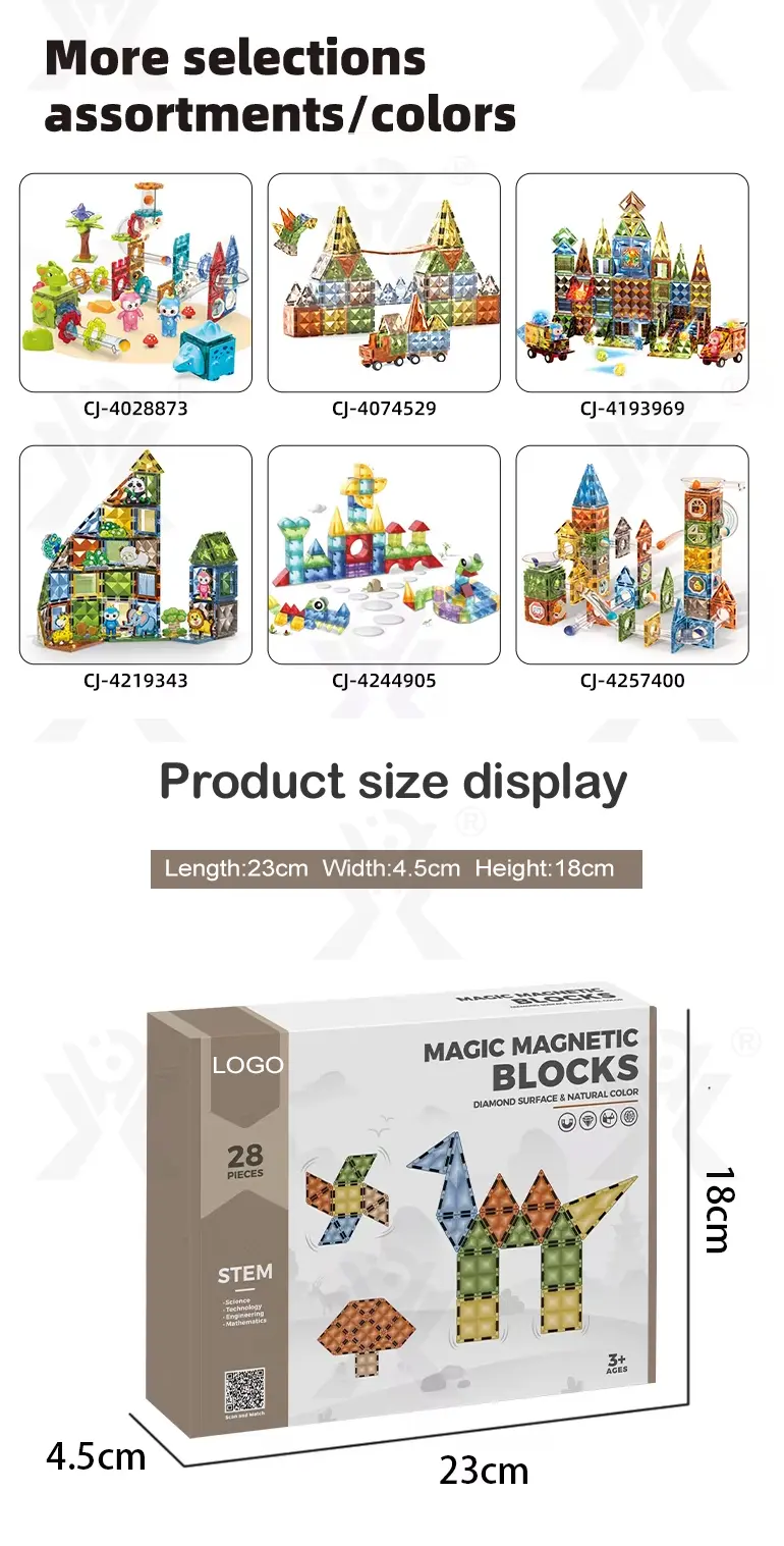 details of magnetic building block set (9)