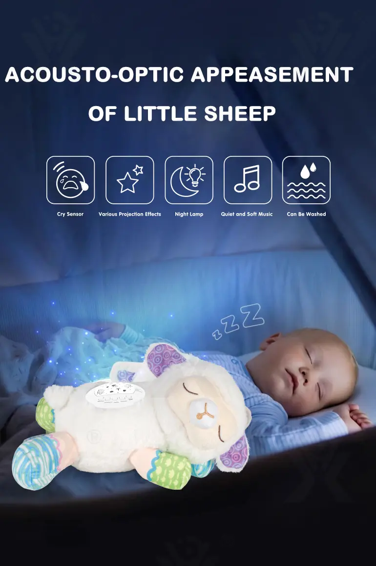 details of multifunctional baby soothing doll (1)