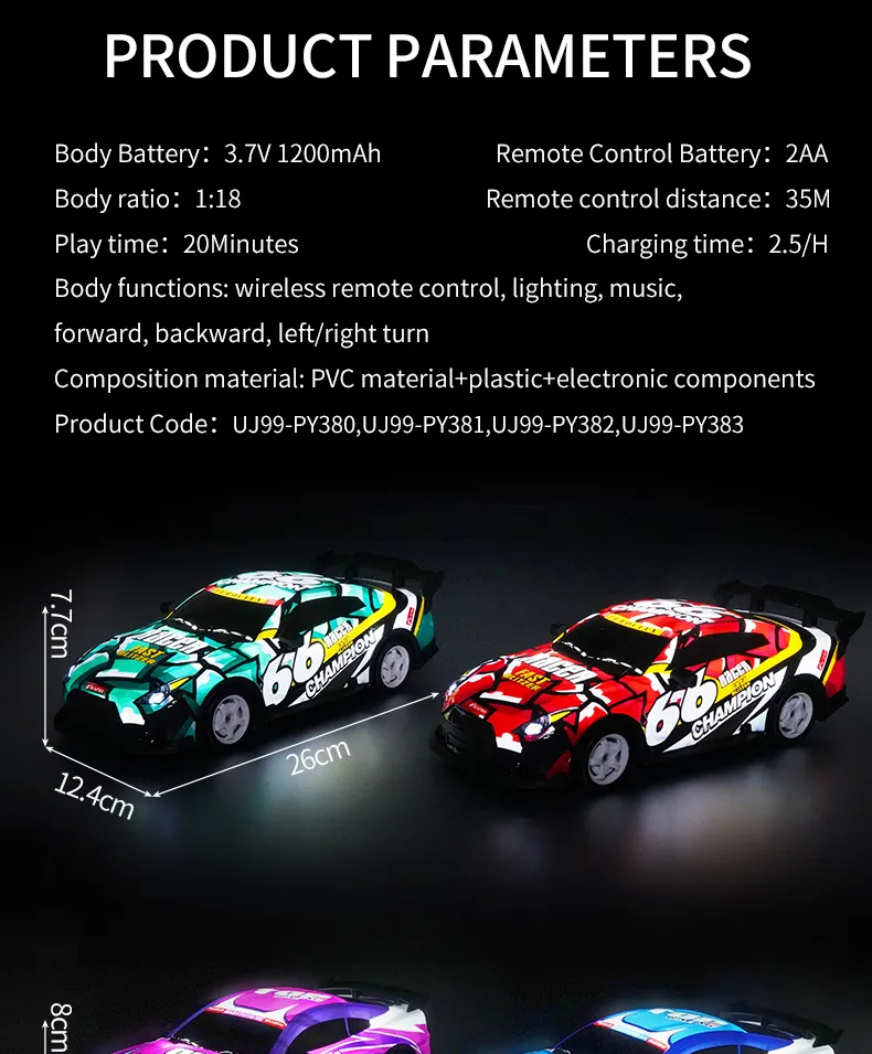details of rc drift racing car (12)