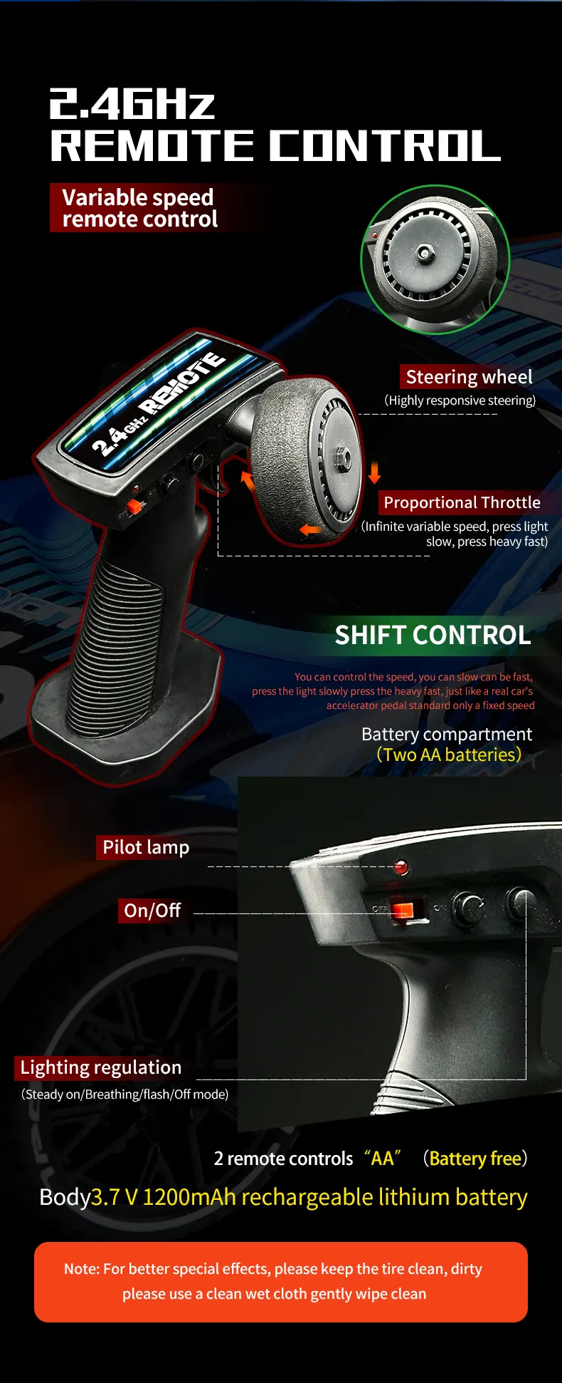 details of rc drift racing car (4)
