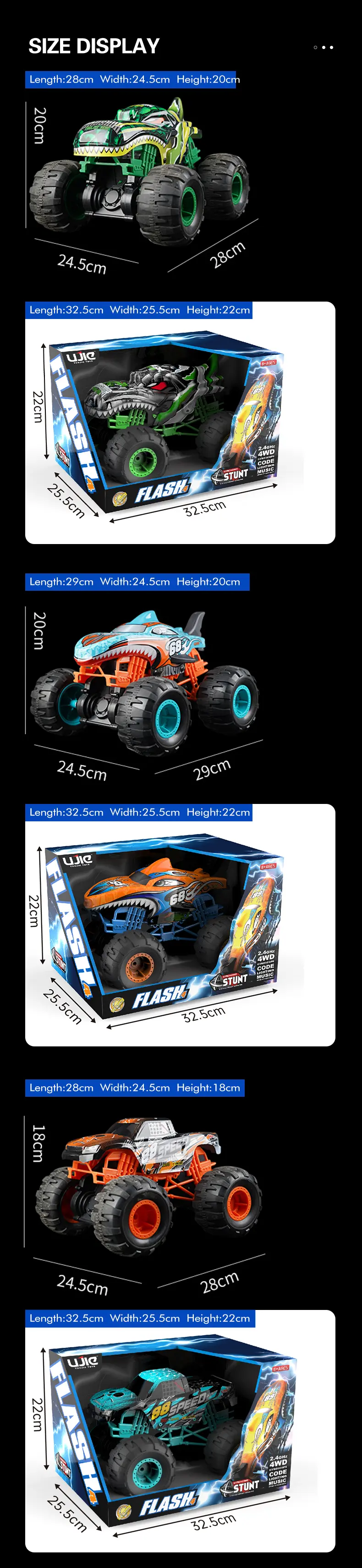 details of remote control off-road vehicle CJ 4003082 84 (10)