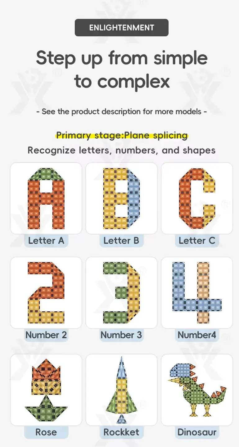 details of shiny magnetic building blocks set CJ 4863236 (8)