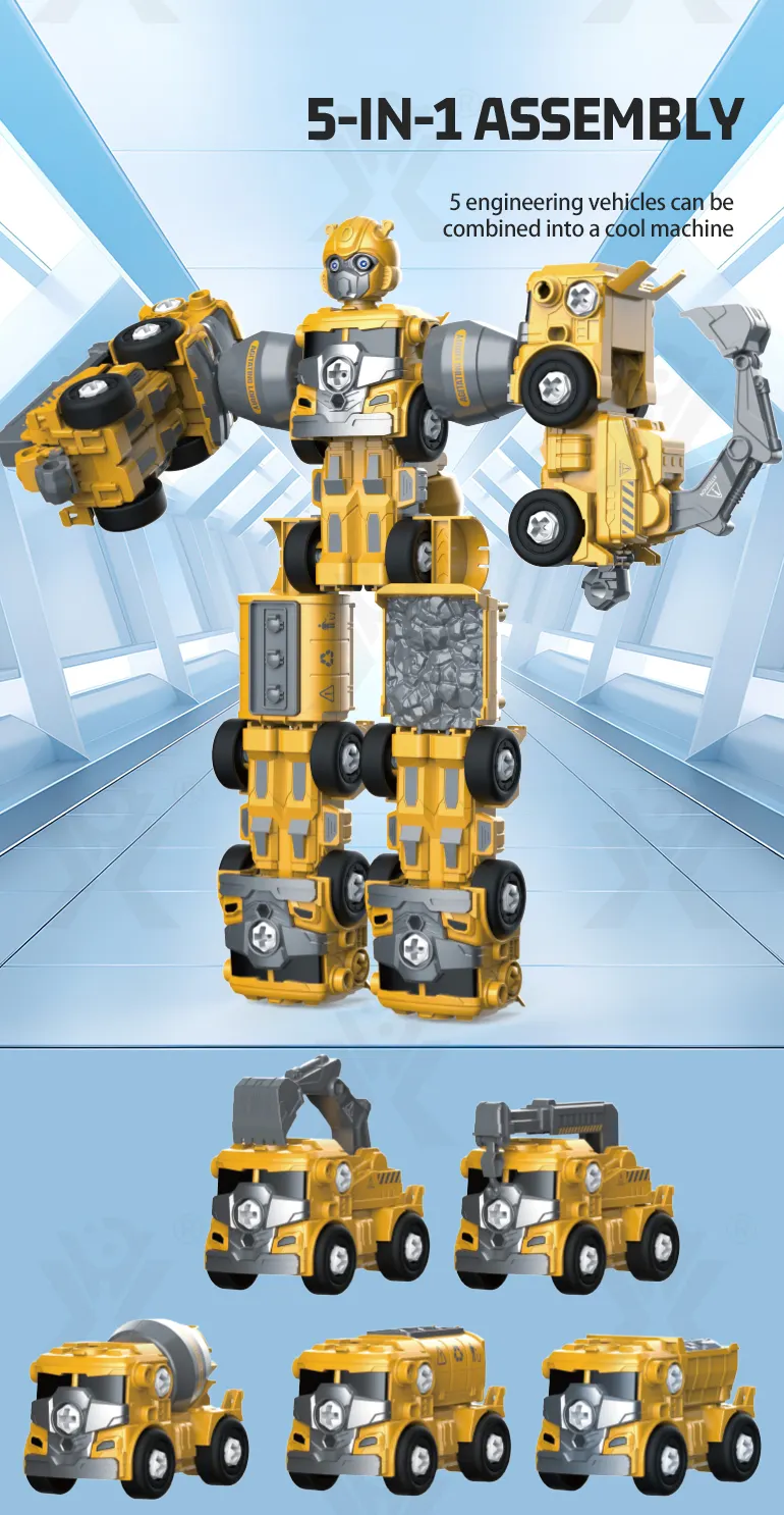 details of transforming construction vehicle robot toy (5)