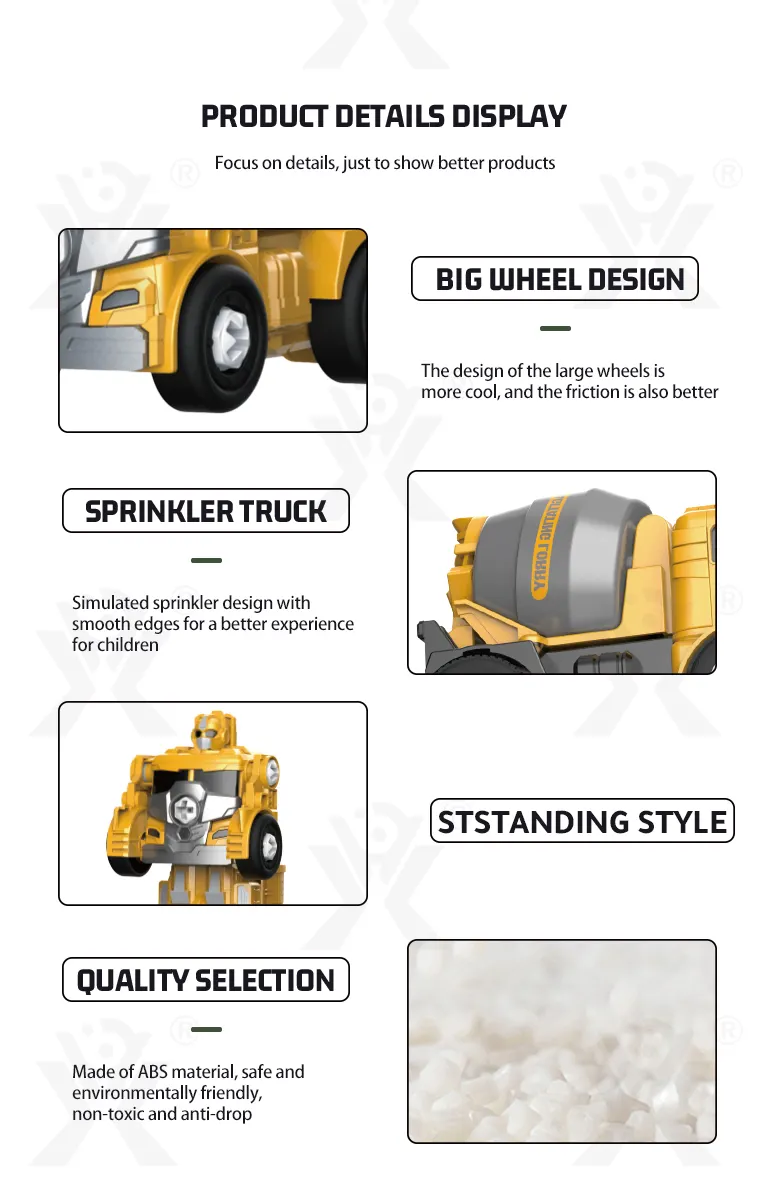details of transforming construction vehicle robot toy (6)