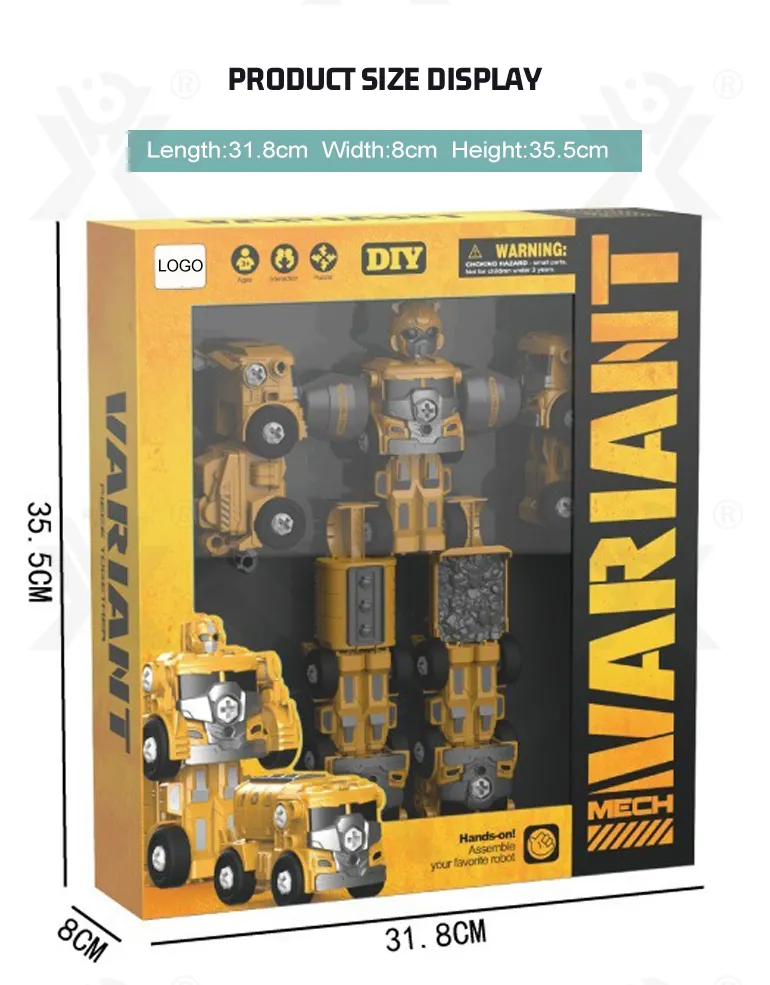 details of transforming construction vehicle robot toy (8)