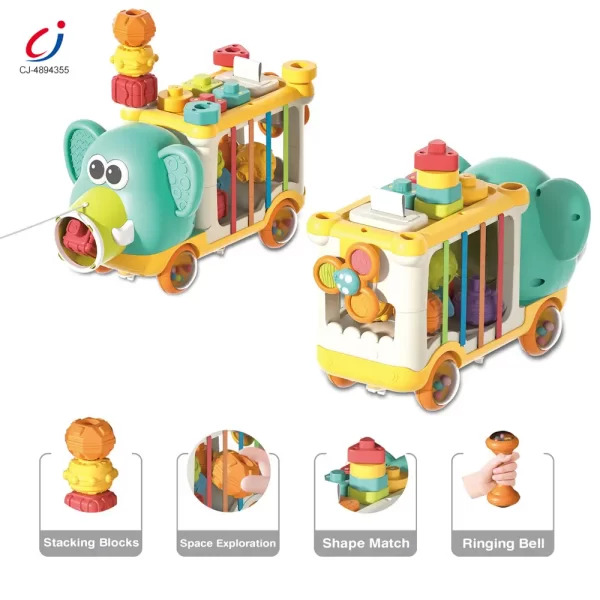 wholesale educational elephant stacking toy (4)