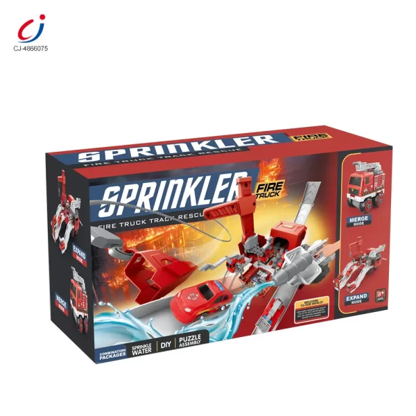 wholesale fire truck toy set CJ 4866075 (5)