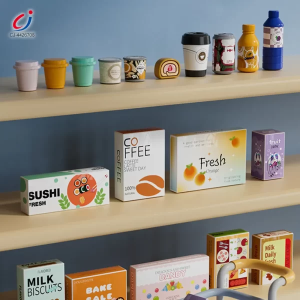wholesale kids coffee shop cash register pretend play toy CJ 4426708 (4)