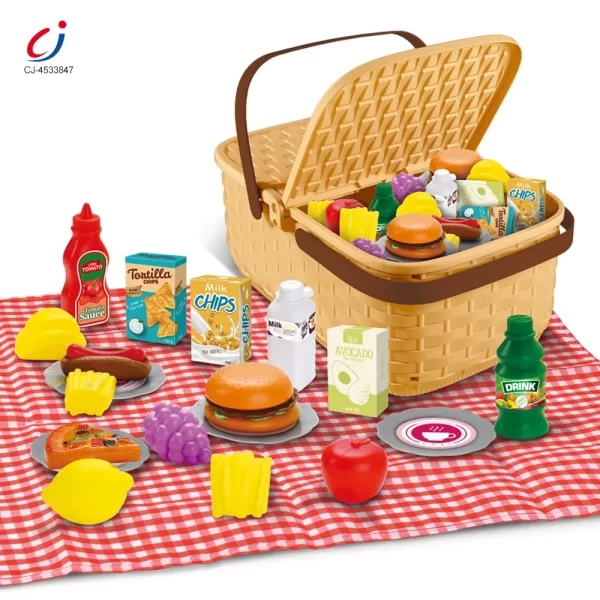 grossiste picnic pretend play toy set CJ 4533847 (1)