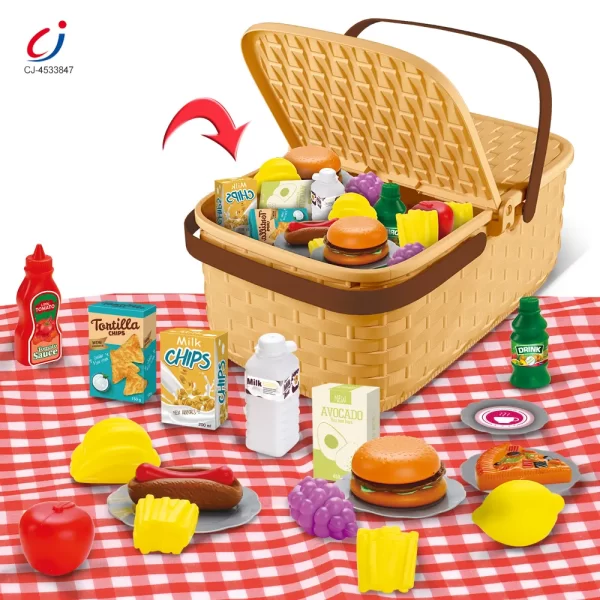 wholesale picnic pretend play toy set CJ 4533847 (2)