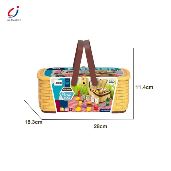 wholesale picnic pretend play toy set CJ 4533847 (7)
