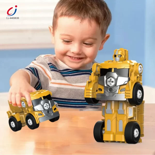 wholesale transforming construction vehicle robot toy cj 4469636 (4)
