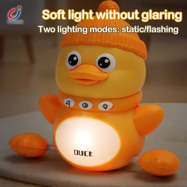 Wholesale Magnetic Crawling Duck Toy for Babies-Music, Light & Interactive Play - Image 4