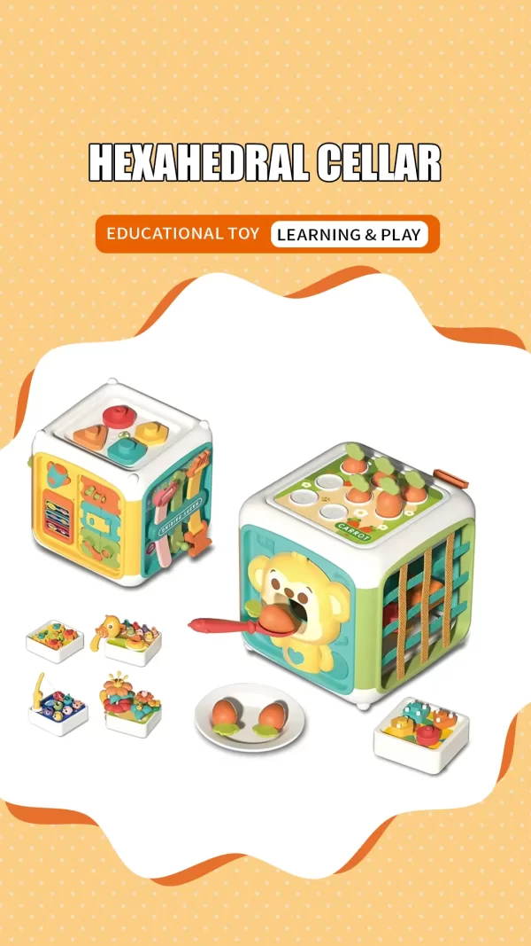 Wholesale Educational Toys - Modular Sensory Learning Toy with 12+ game options - Image 6