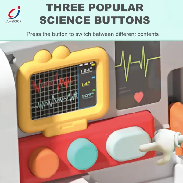 Wholesale Rescue Ambulance Toy – Interactive Medical Play Set for Kids - Image 4
