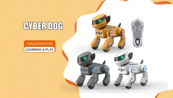 Wholesale Smart Interactive Cyberpunk Dog with Voice Control, Dance & Light Show - Image 9