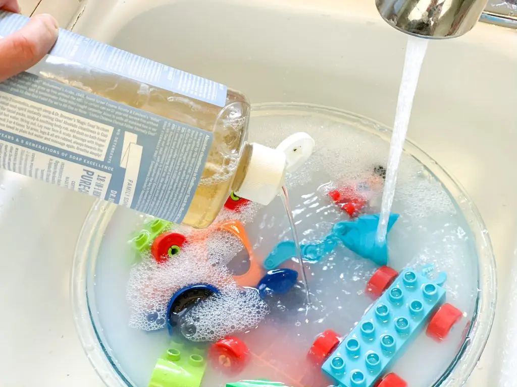 mild detergent
