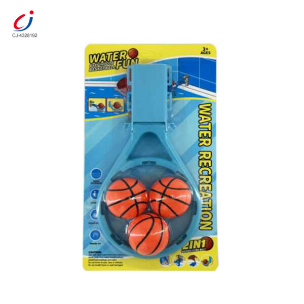 Wholesale 2-in-1 Kids’ Bath Basketball Hoop Toy with Suction Cups & Straps - Image 6