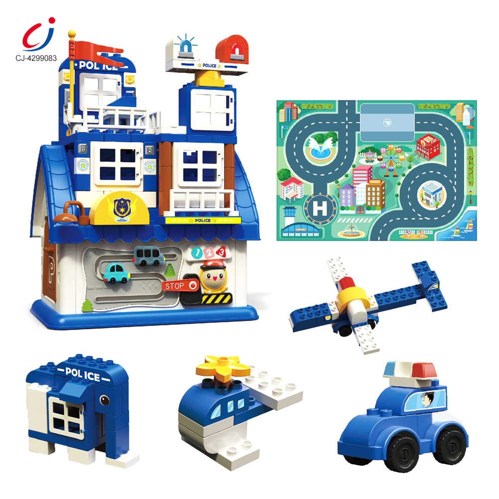 wholesale Police building block storage room (1)