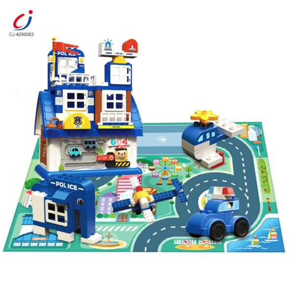 wholesale Police building block storage room (2)