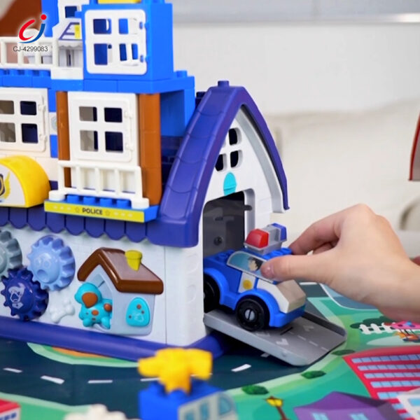 wholesale Police building block storage room (4)