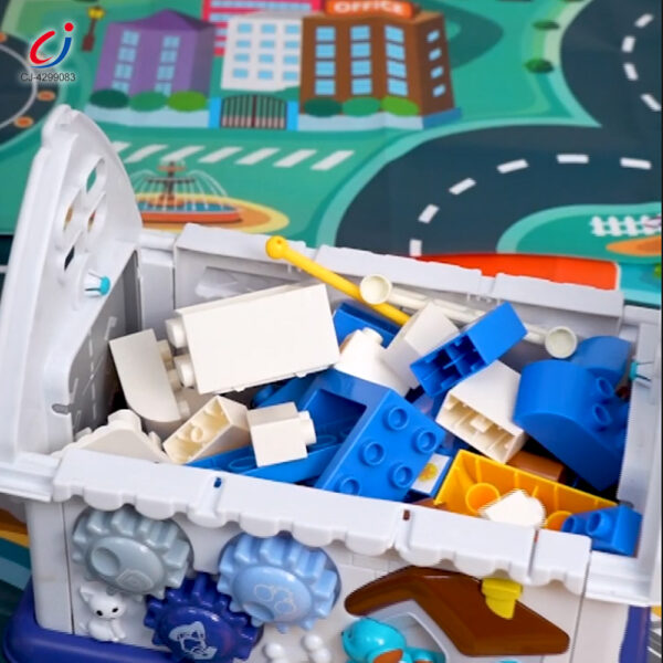 wholesale Police building block storage room (5)