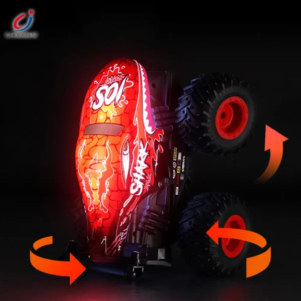 Wholesale RC Stunt Dancing Car Toy with LED Light, Music - Bulk RC Toy Supply