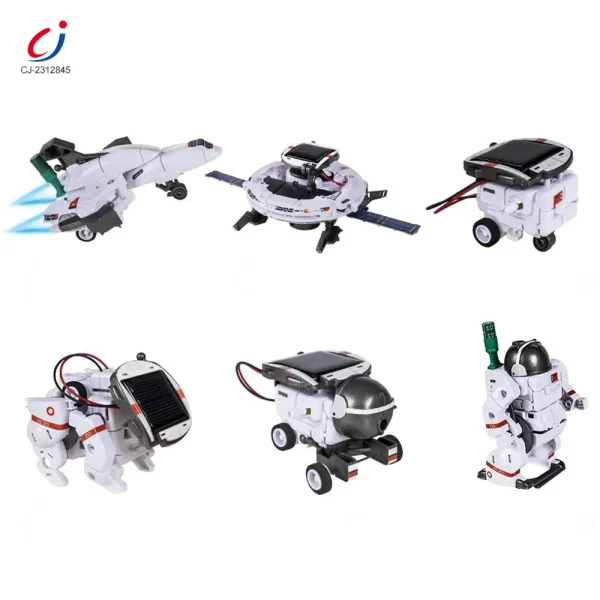Bulk 6-in-1 Solar Robot Toy Powered By Solar Energy for Kids STEM Learning - Image 2