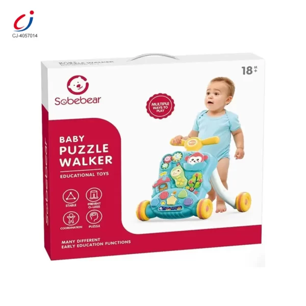 Wholesale Toddler Baby Walker - Multi-Function, Educational Design and Adjustable Handlebar - Image 6