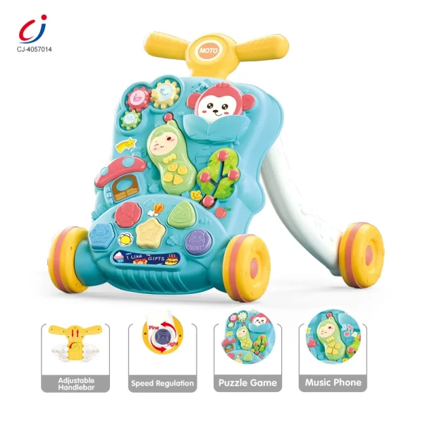 Wholesale Toddler Baby Walker - Multi-Function, Educational Design and Adjustable Handlebar - Image 2