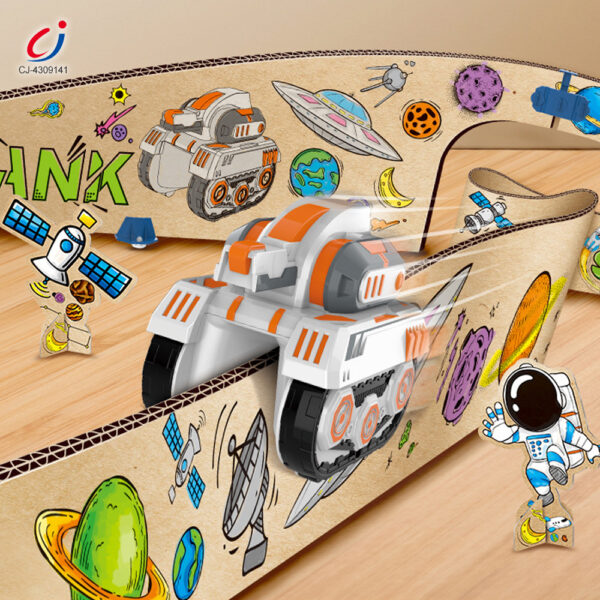Wholesale DIY Tank Cardboard Track Toy - Educational Toy